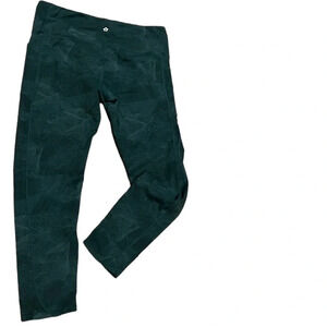 Tuff athletics forest green  printed leggings Sz XXL